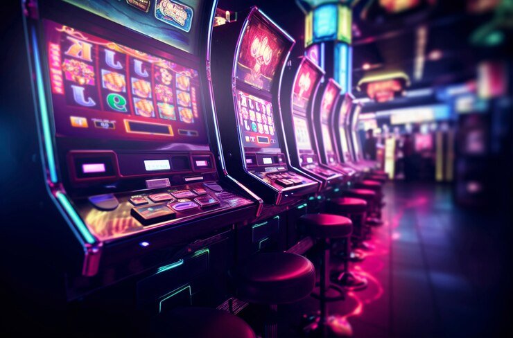 Perangkat smartphone dan tablet menjalankan platform hiburan mobile dengan tampilan bersih dan responsif